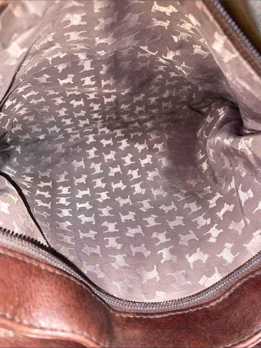 Radley London Brown Leather Crossbody Bag